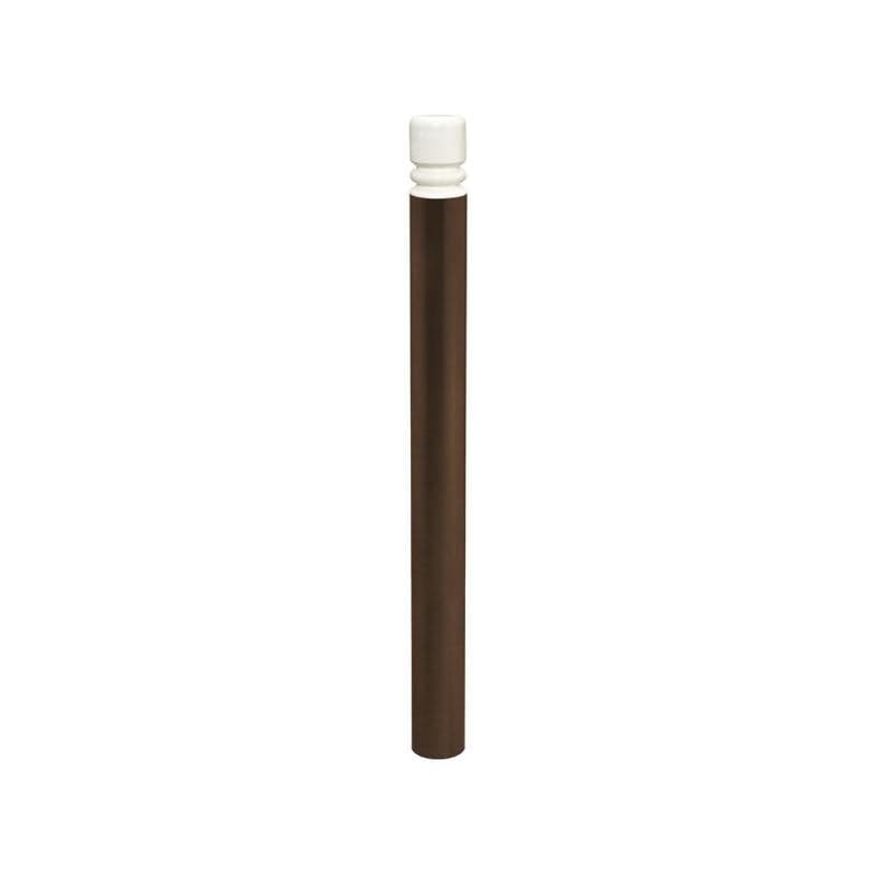 Cityscape Direct Province City 'High Visibility' Bollard 114mm diameter / Brown (RAL 8017)