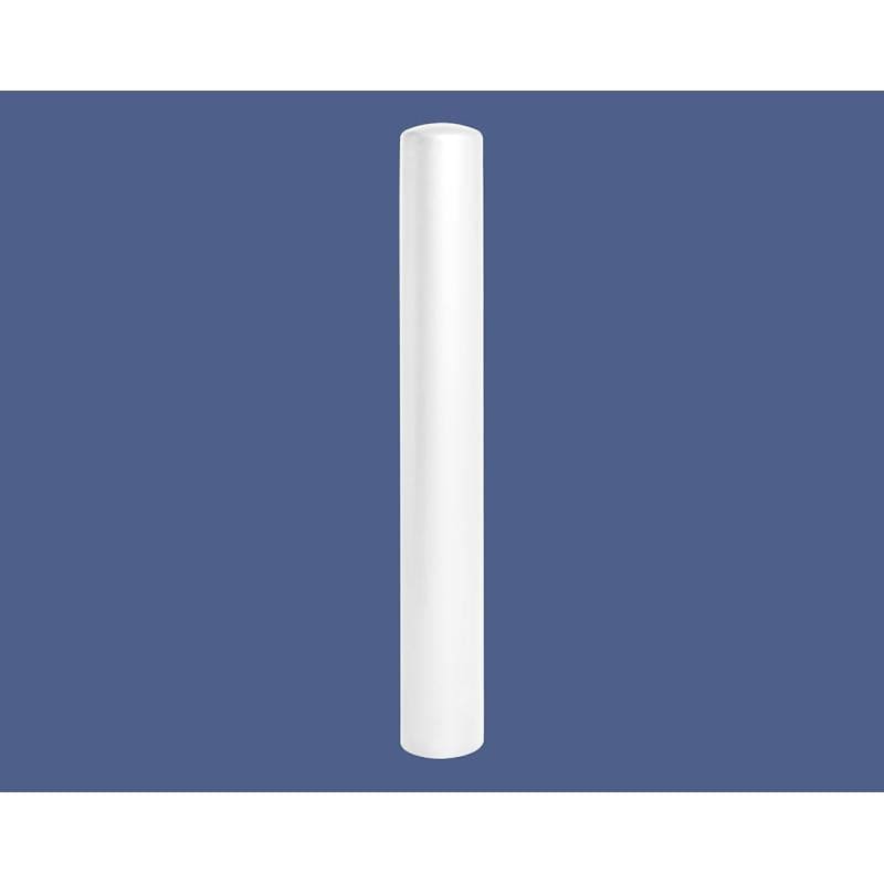 Cityscape Direct Dome Top Anti-Ram Steel Bollard 160mm diameter / White (RAL 9010)