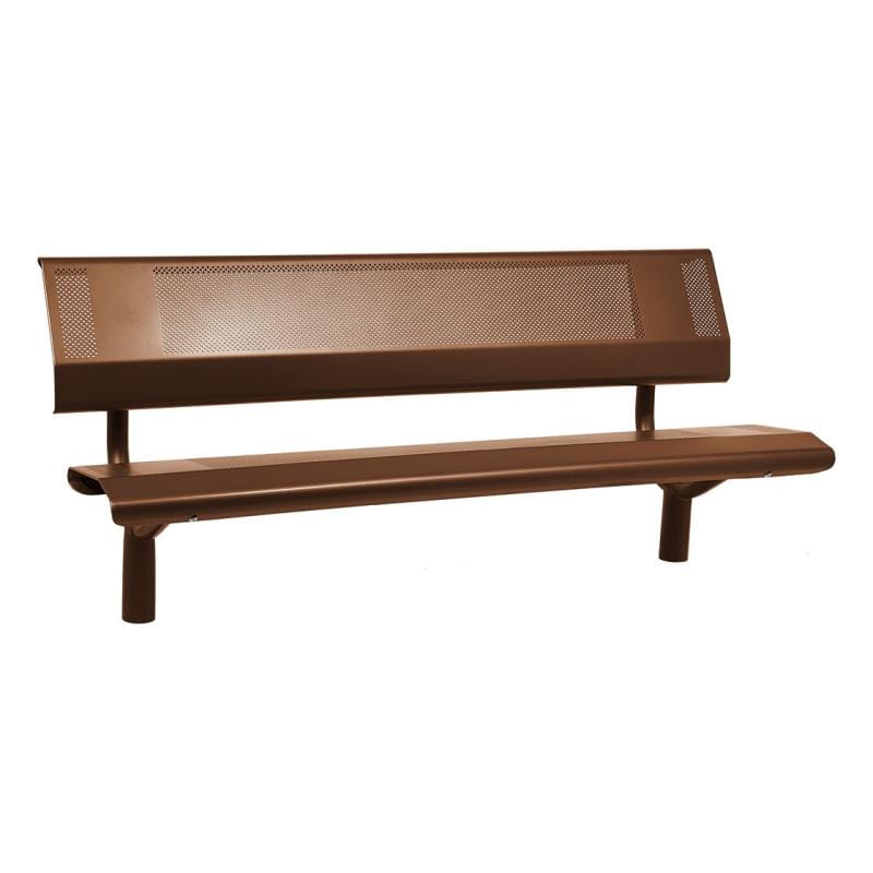 Cityscape Direct Oslo Seat 1800mm / Brown (RAL 8017)
