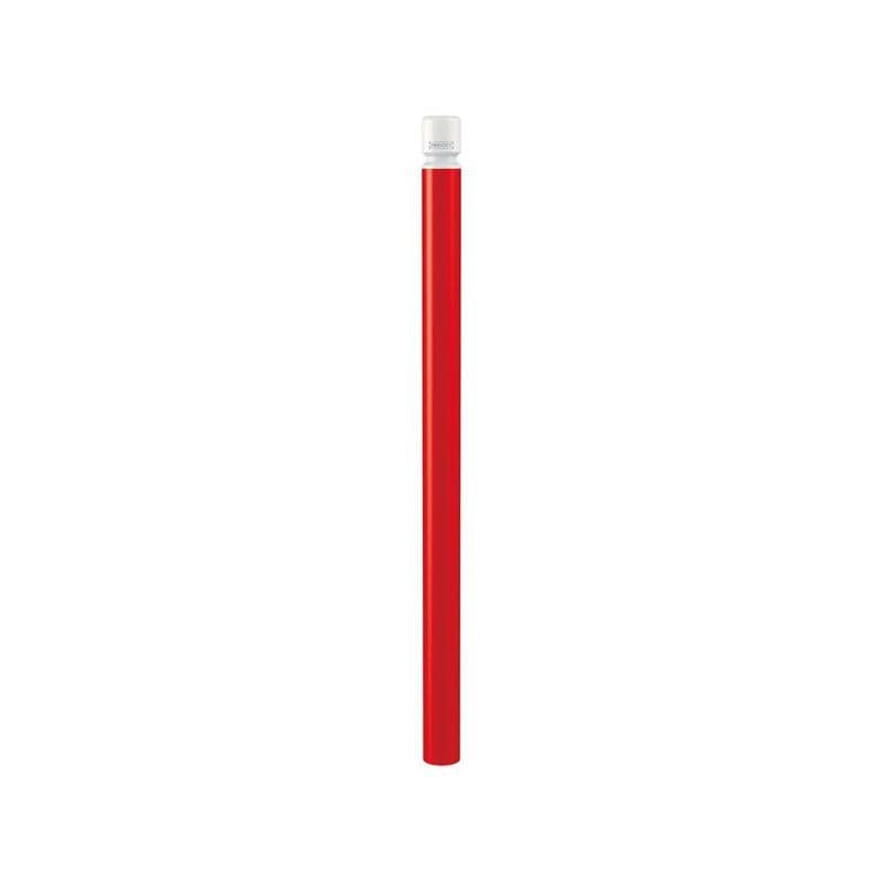 Cityscape Direct Agglo 'High Visibility' Bollard 76mm diameter / Red (RAL 3020)