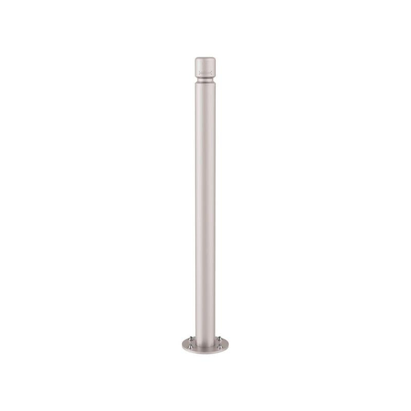 Agglo Inclining Bollard Light Grey