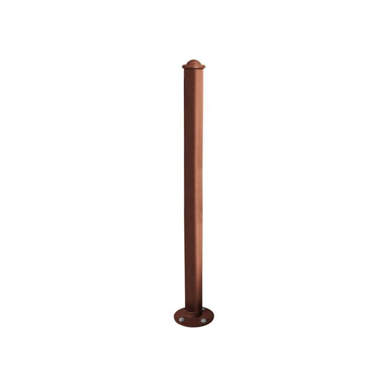 Province Agora Inclining Impact Bollard in Corten