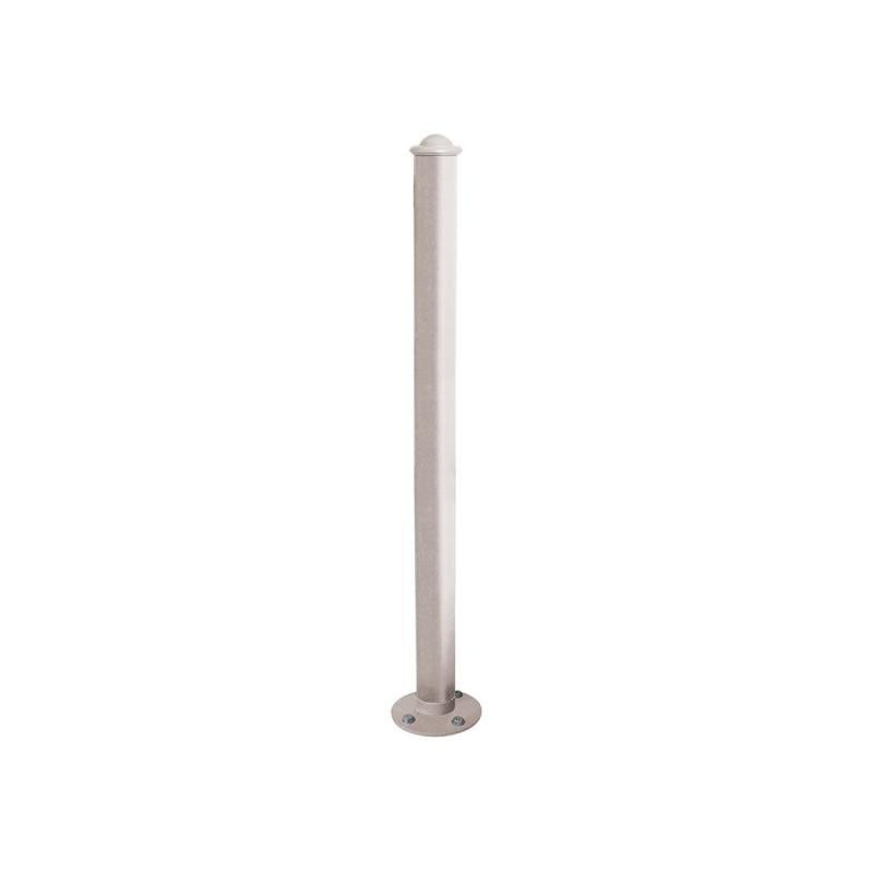 Province Agora Inclining Impact Bollard in Light Grey