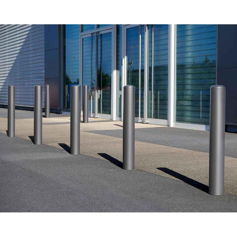 Dome Top Anti-Ram Steel Bollard