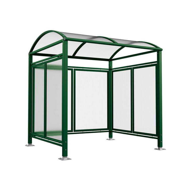 Barrel Roof Bicycle Shelter