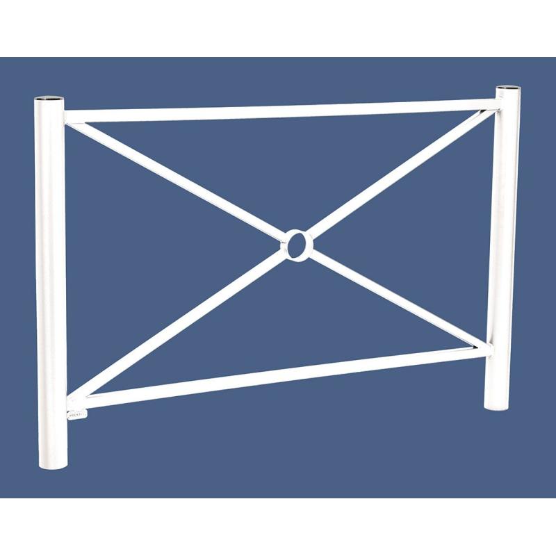 Province Brushed Steel Railing