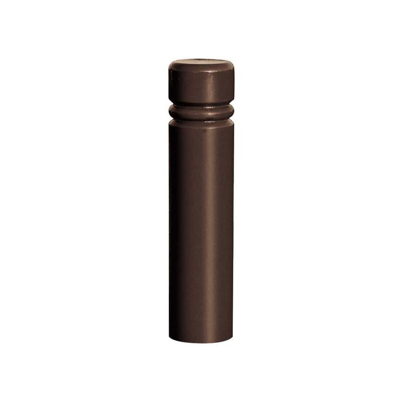 Province City Large Steel Bollard in Brown