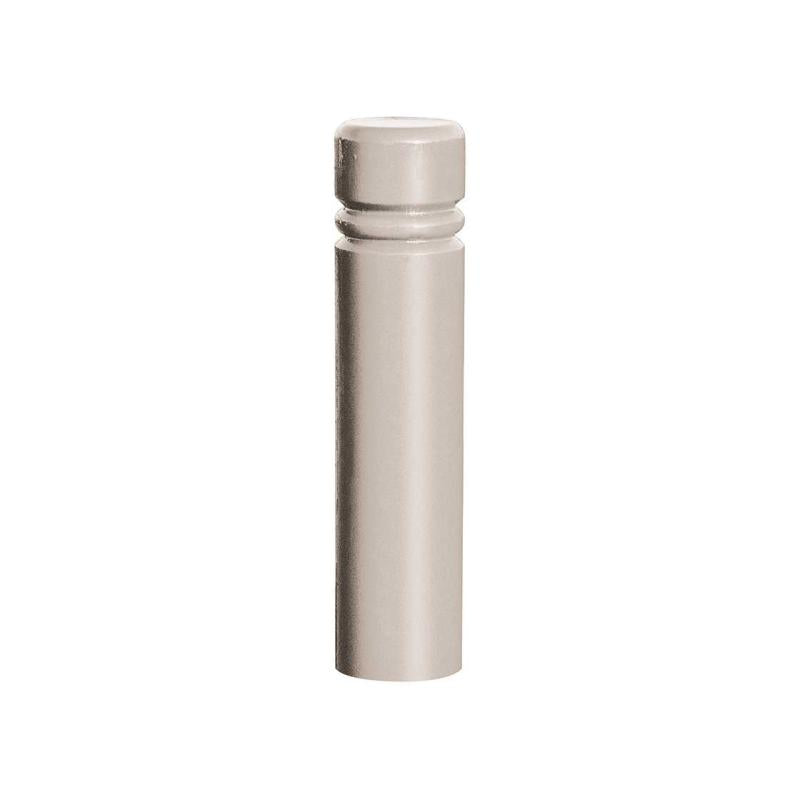 Province City Large Steel Bollard in Light Grey