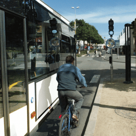 Cycling Safety Mirror Public