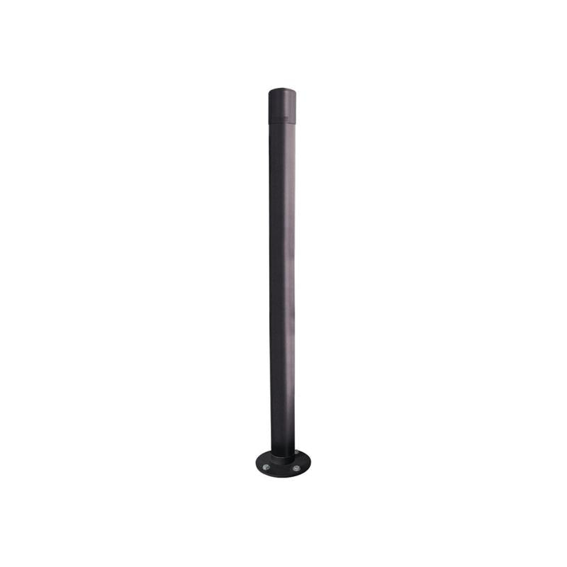 Dome Top Inclining Bollard Black