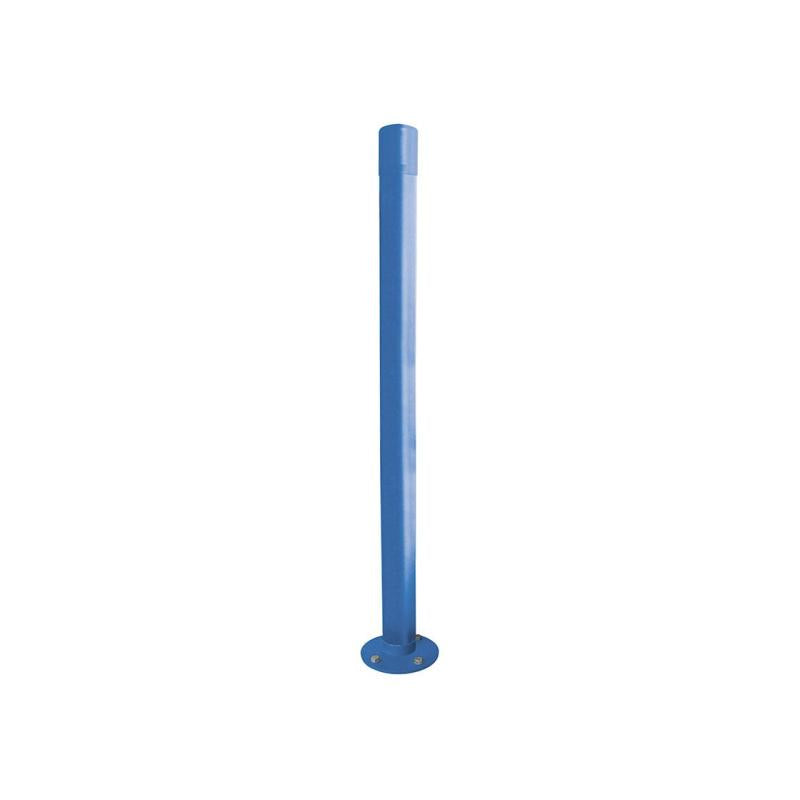 Dome Top Inclining Bollard Blue