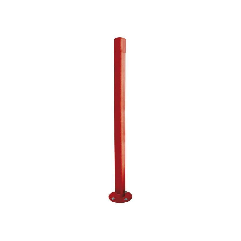 Dome Top Inclining Bollard Burgundy