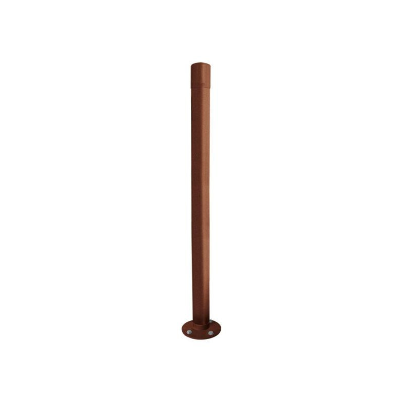 Dome Top Inclining Bollard Corten