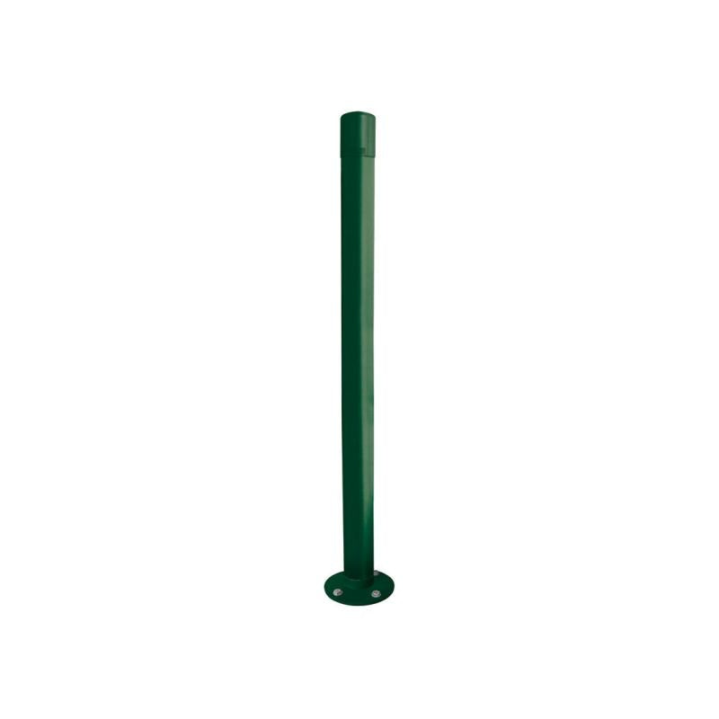 Dome Top Inclining Bollard Green