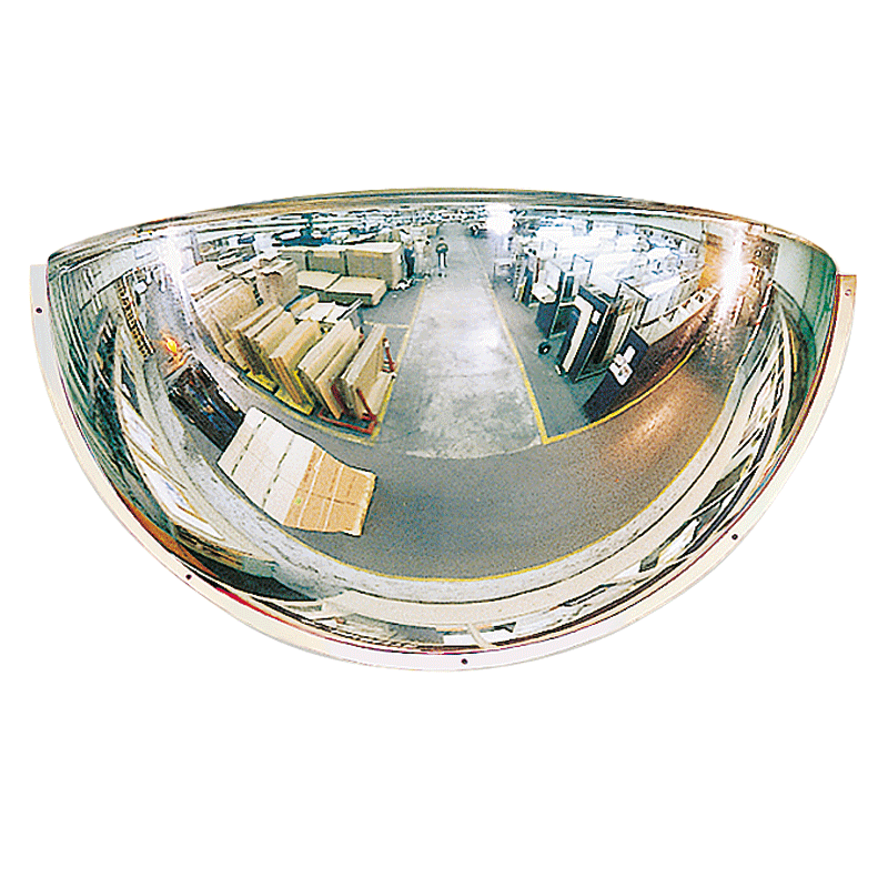 Industry and Workplace Mirrors Hemispheric Quarter Sphere