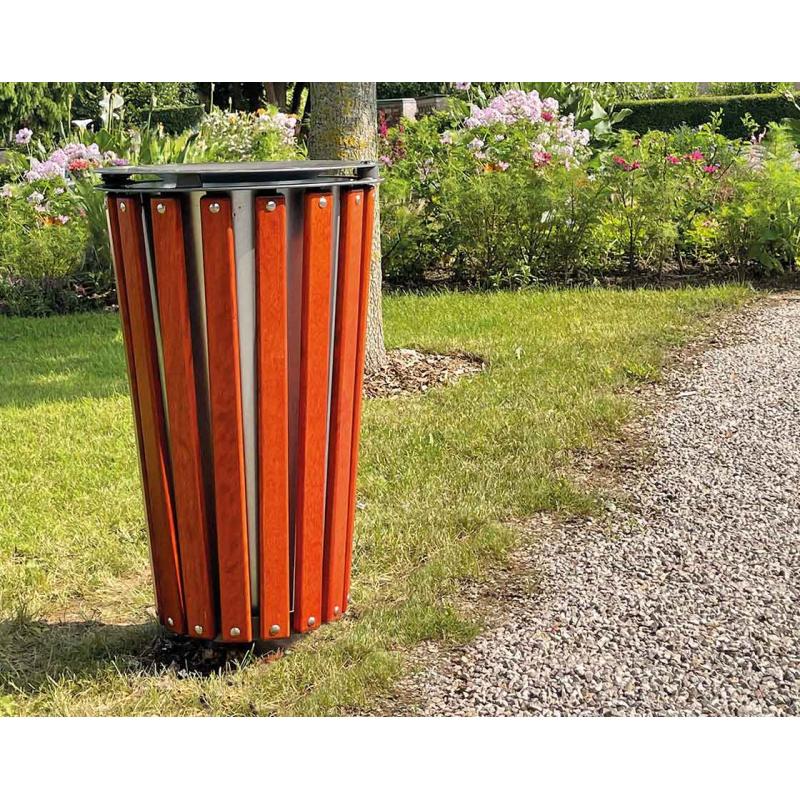 Lofoten Litter Bin (Wood)