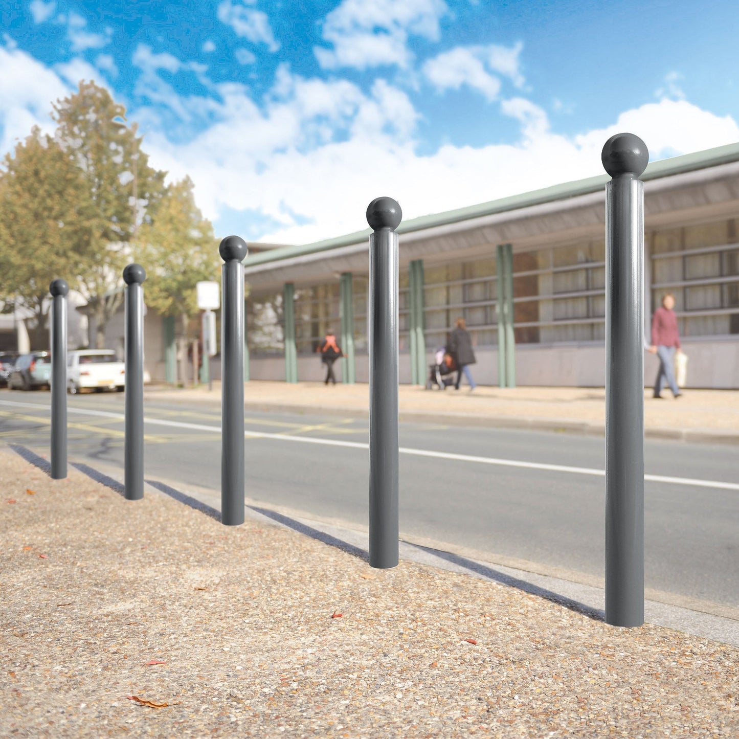 Province Sphere Steel Bollard