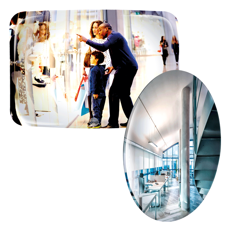 Security and Surveillance Mirror Large