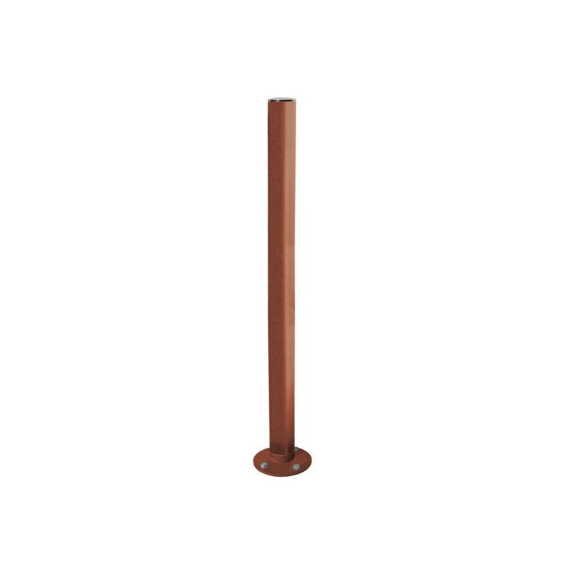 Stainless Steel Inclining Bollard in Corten