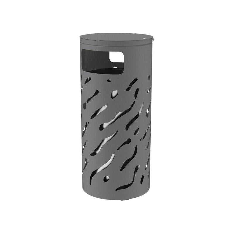 Venice Litter Bin (with Cover)