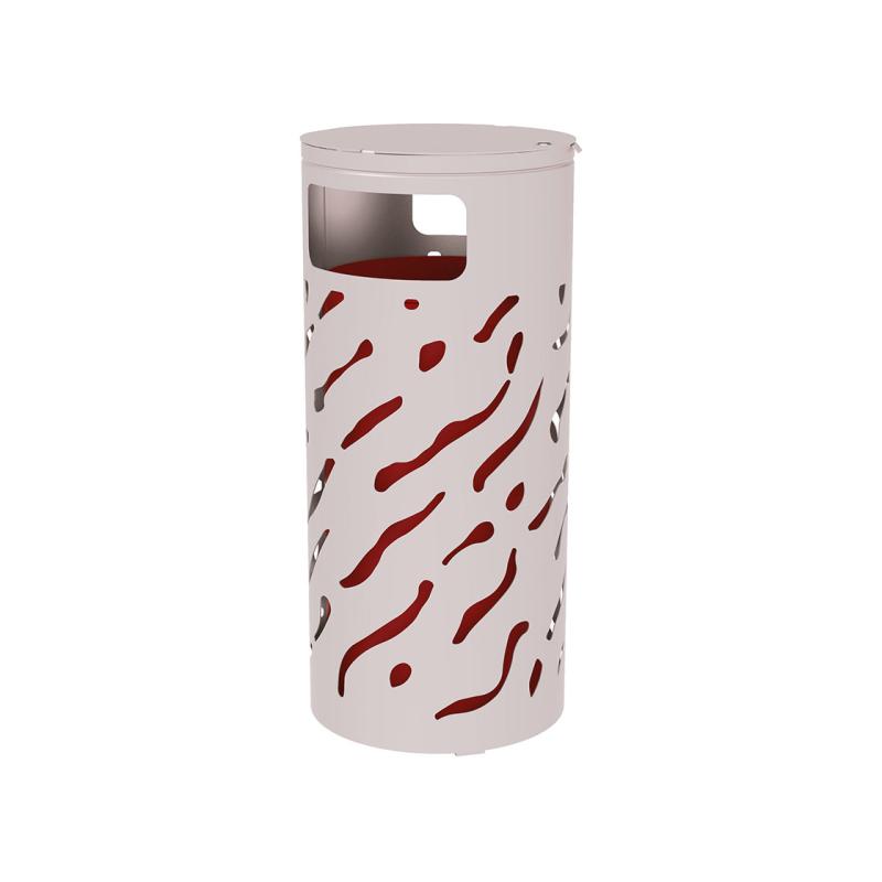 Venice Litter Bin (with Cover)
