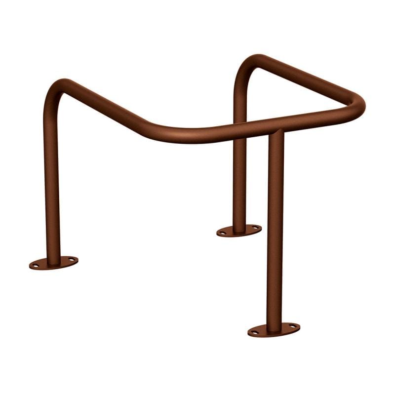 Cityscape Direct Pole Protector (35mm) Corten Effect / Base Plates