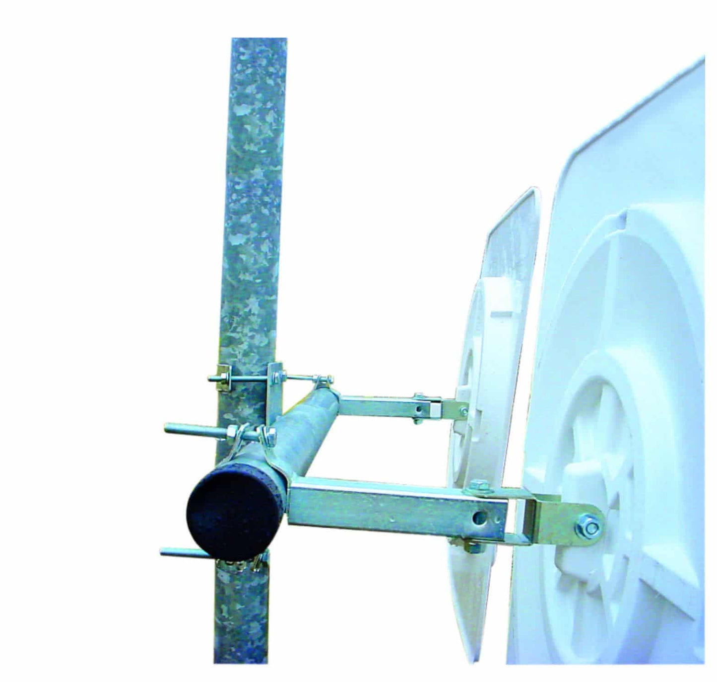 Cityscape Direct Galvanised Steel Support for Two Mirrors