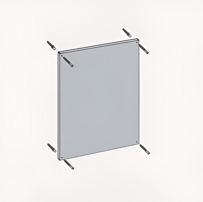 Cityscape Direct Industry and Workplace Flat Shatterproof Mirror