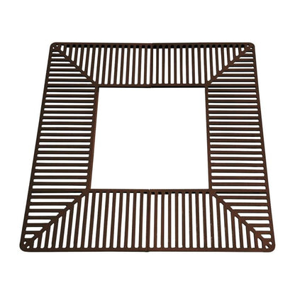 City Silaos Tree Grille 1000 x 1000mm / Brown (RAL 8017)