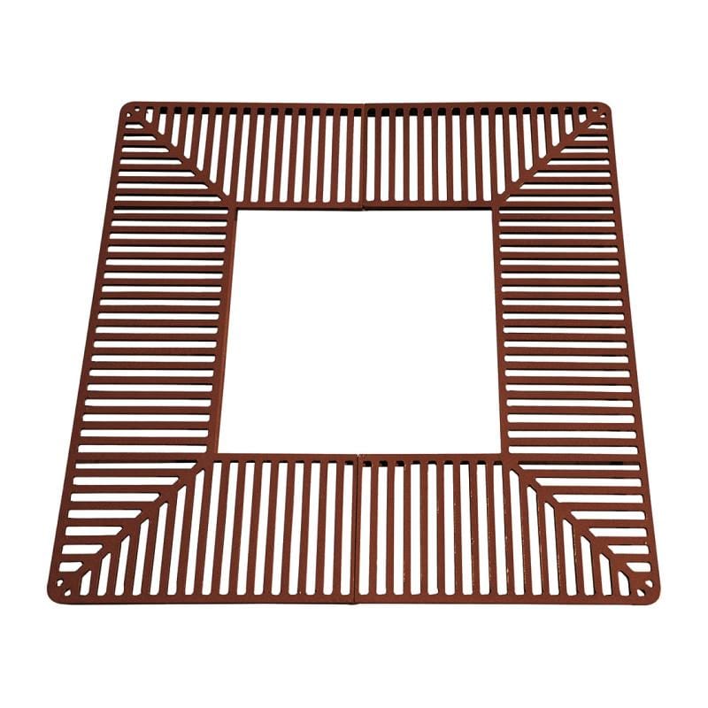 City Silaos Tree Grille 1000 x 1000mm / Corten Effect