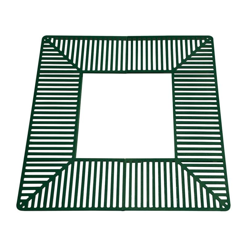City Silaos Tree Grille 1000 x 1000mm / Green (RAL 6005)
