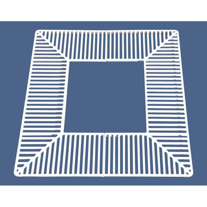 City Silaos Tree Grille 1000 x 1000mm / White (RAL 9010)
