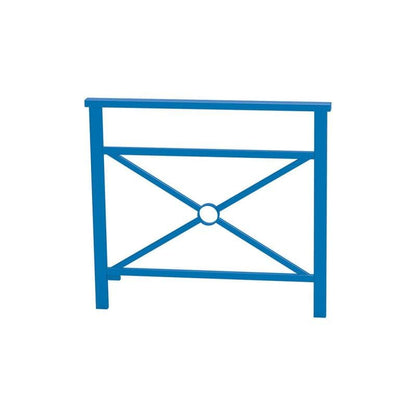 Cityscape Direct Venice Railing 1000mm / Cross / Blue (RAL 5010)
