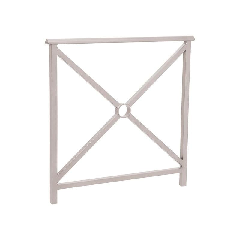 Cityscape Direct Lisbon Railing 1000mm / Cross / Light Grey (RAL 7044)