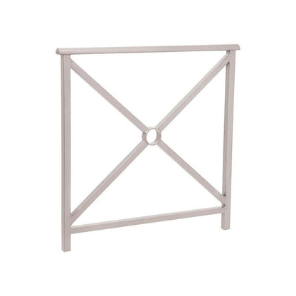 Cityscape Direct Lisbon Railing 1000mm / Cross / Light Grey (RAL 7044)