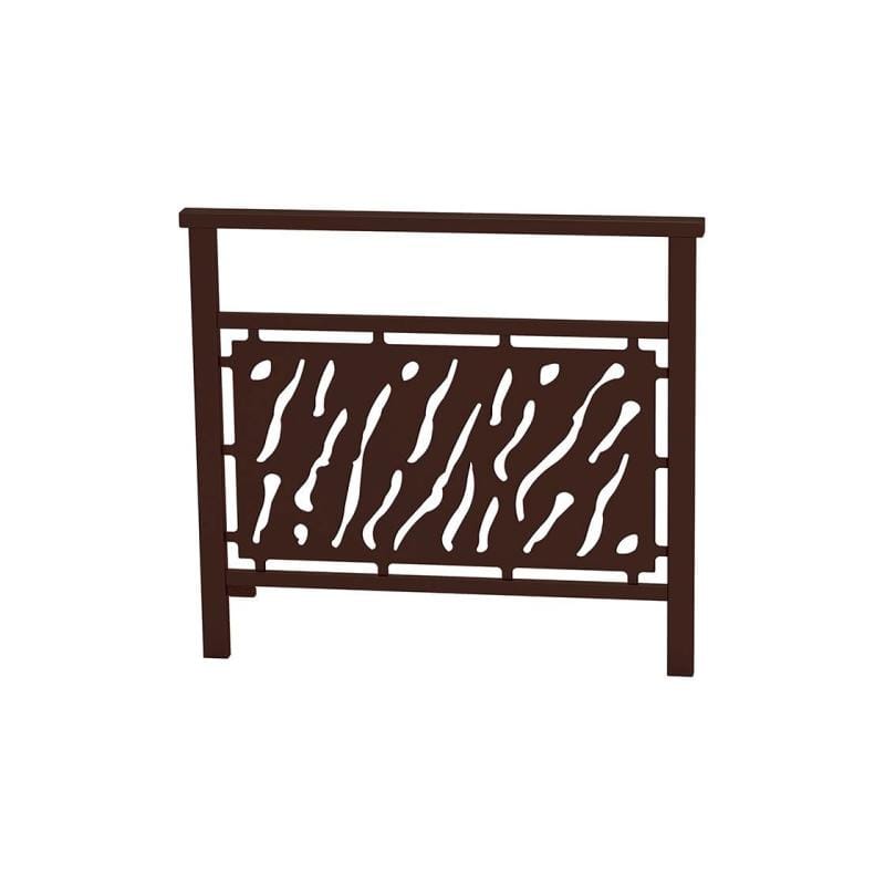 Cityscape Direct Venice Railing 1000mm / Decorative / Brown (RAL 8017)