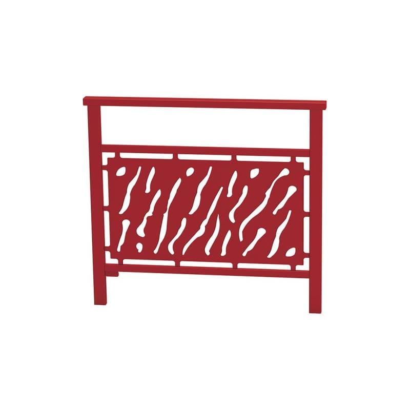 Cityscape Direct Venice Railing 1000mm / Decorative / Burgundy (RAL 3004)