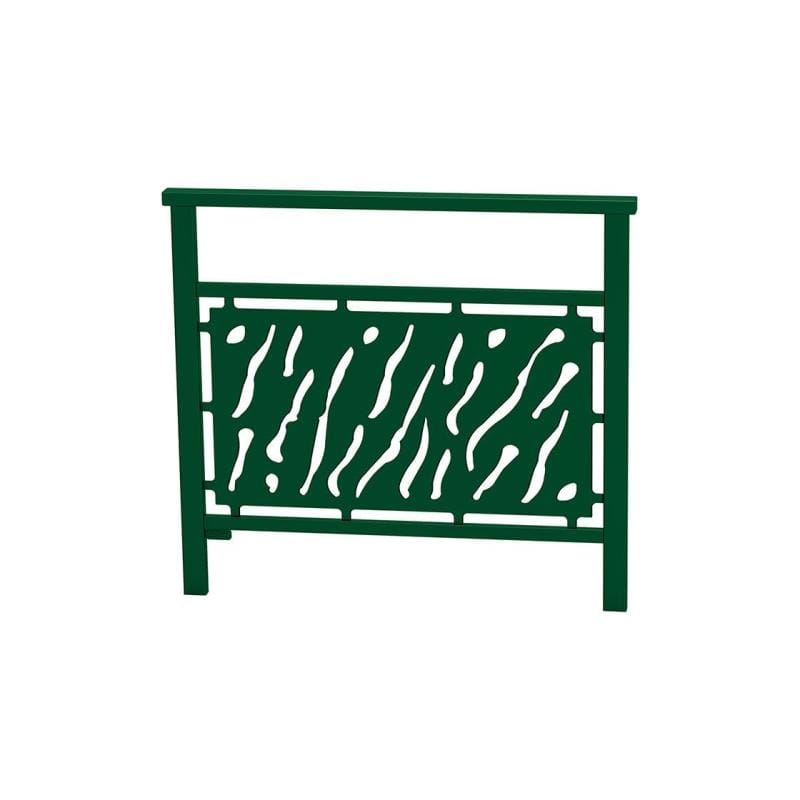 Cityscape Direct Venice Railing 1000mm / Decorative / Green (RAL 6005)