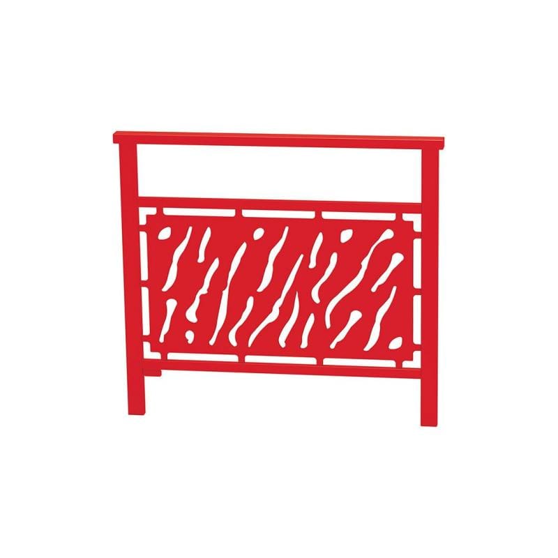 Cityscape Direct Venice Railing 1000mm / Decorative / Red (RAL 3020)