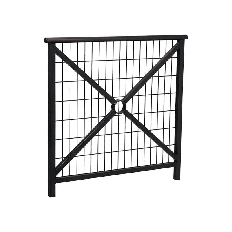 Cityscape Direct Lisbon Railing 1000mm / Mesh / Black (RAL 9005)
