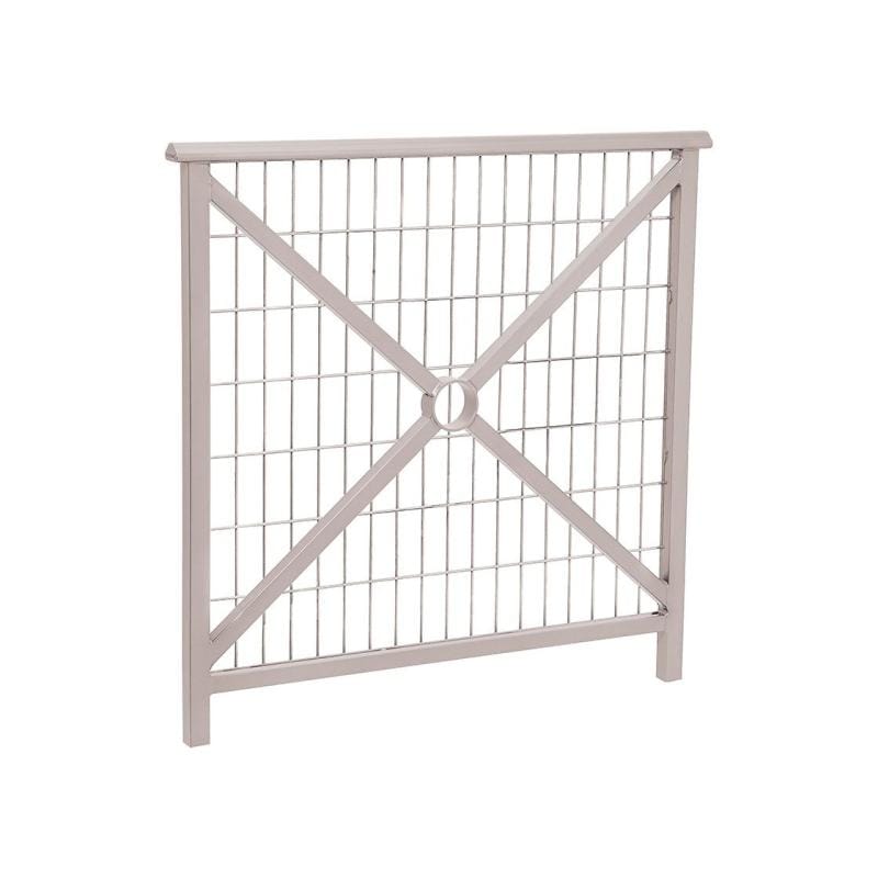 Cityscape Direct Lisbon Railing 1000mm / Mesh / Light Grey (RAL 7044)