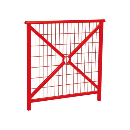 Cityscape Direct Lisbon Railing 1000mm / Mesh / Red (RAL 3020)