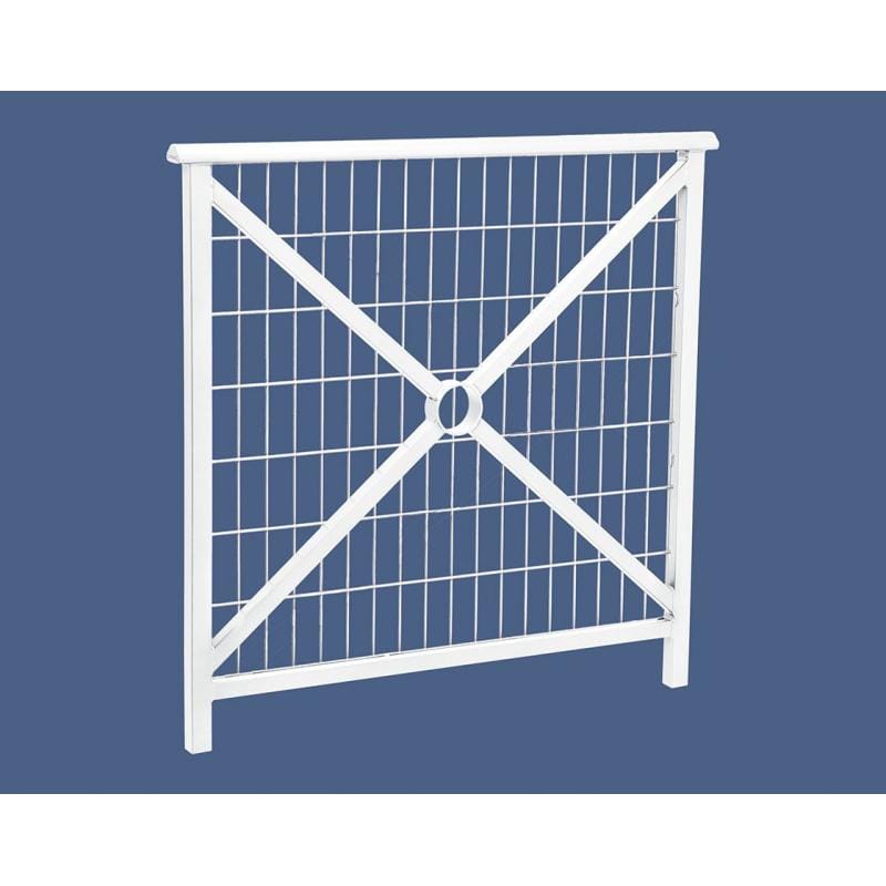 Cityscape Direct Lisbon Railing 1000mm / Mesh / White (RAL 9010)