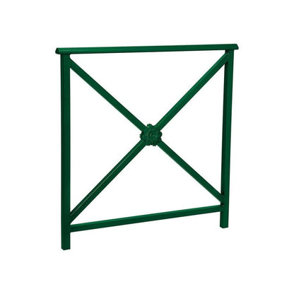 Cityscape Direct Lisbon Railing 1000mm / Rosette / Green (RAL 6005)