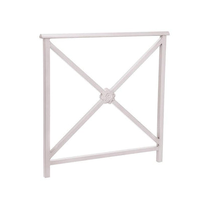 Cityscape Direct Lisbon Railing 1000mm / Rosette / Light Grey (RAL 7044)