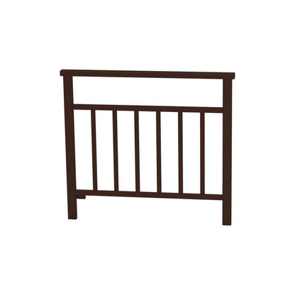 Cityscape Direct Venice Railing 1000mm / Vertical Bars / Brown (RAL 8017)