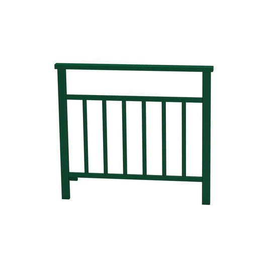 Cityscape Direct Venice Railing 1000mm / Vertical Bars / Green (RAL 6005)