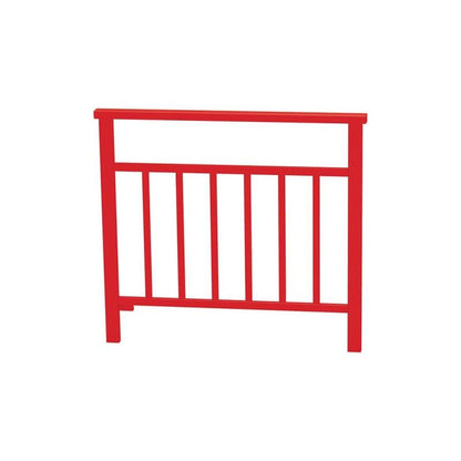 Cityscape Direct Venice Railing 1000mm / Vertical Bars / Red (RAL 3020)