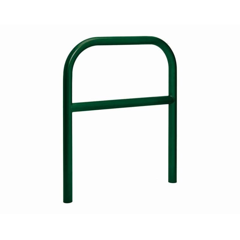 Cityscape Direct Hoop Reinforced Railing 1000mm / Zinc Primed and Painted / Green (RAL 6005)