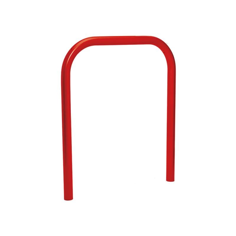 Cityscape Direct Hoop Railing 1000mm / Zinc Primed and Painted / Red (RAL 3020)